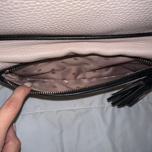 Kate Spade Blush and Black Backpack - Picture 7 of 10